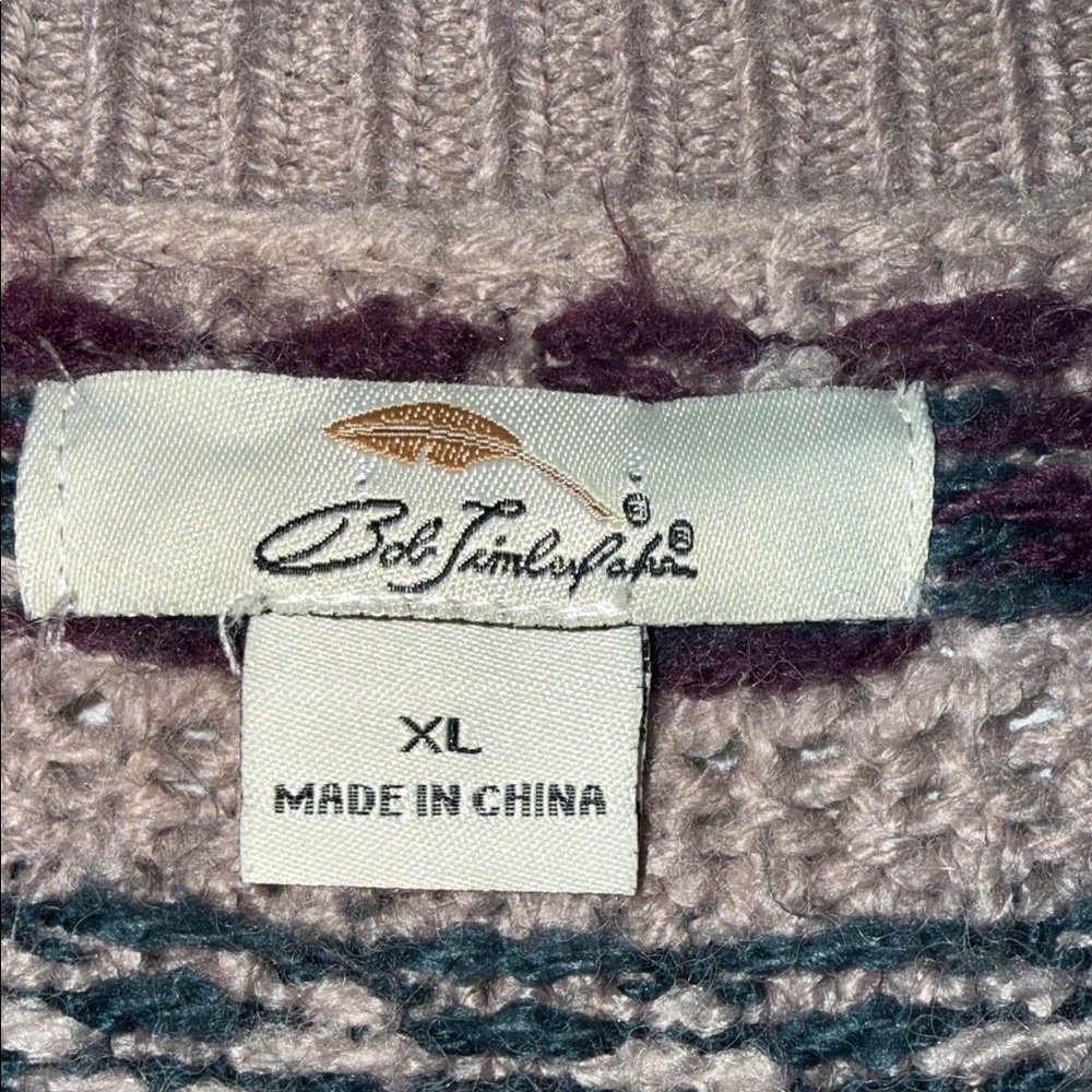 Cozy Patterned Open Front Cardigan - Picture 3 of 7